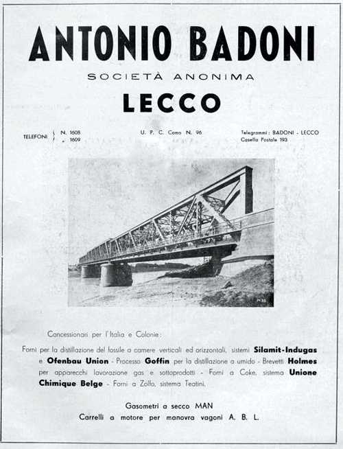 Badoni - Lecco - 1939