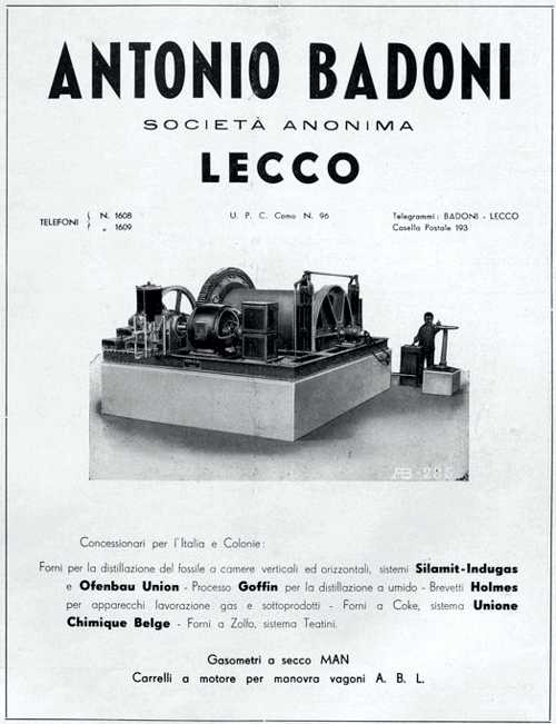 Badoni - Lecco - 1939