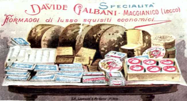 pubblicità Davide Galbani 1898