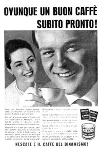 vecchia pubblicità Nescafé